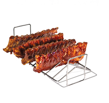 Rib Roasting Rack -7 Slots Made of Hign Quality SS304