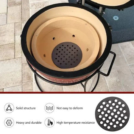 Charcoal Fire Plate Grate Replacement Parts for Kamado JR