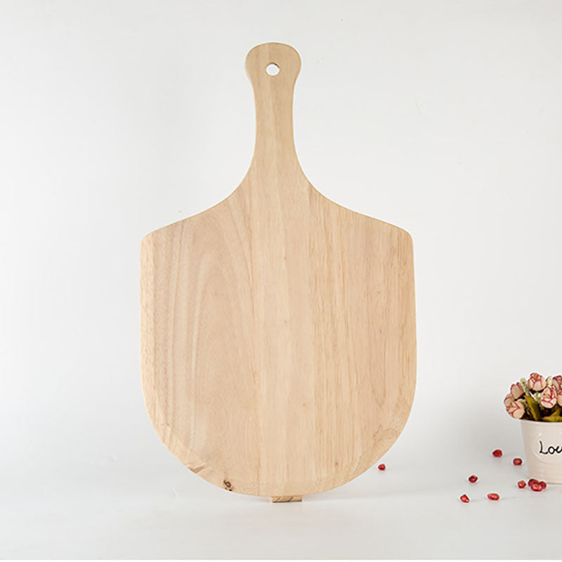 Food Serving Restaurant-Grade Wooden Pizza Peel, Pizza Shovel 12x14